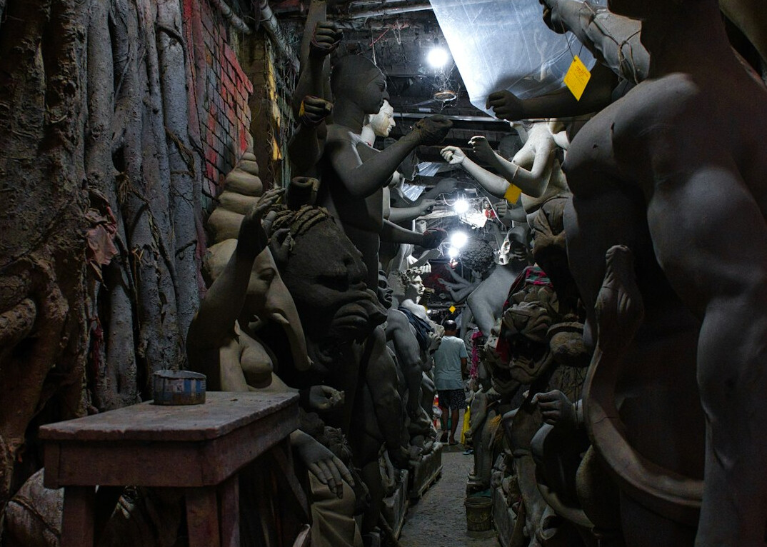 underground miners working